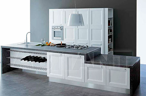 Итальянская кухня фабрики Aran Cucine. Модель Aqua-2