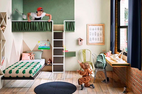 Мебель для детской фабрики Lago Linea Weightless